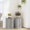 Växtställ 2 st grå sonoma 30x30x50 cm konstruerat trä