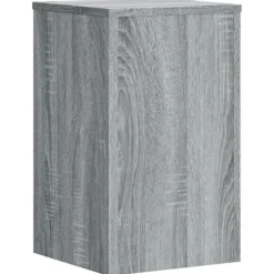 Växtställ 2 st grå sonoma 30x30x50 cm konstruerat trä