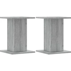 Växtställ 2 st grå sonoma 30x30x40 cm konstruerat trä