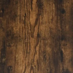 Växtställ 2 st rökfärgad ek - Stabilt konstruerat trä | Storlek: 30x30x60 cm