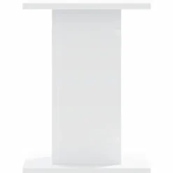 Växtställ 2 st vit 30x30x40 cm konstruerat trä