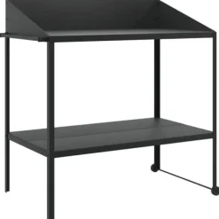 Växtställ antracit 100x54,5x100 cm galvaniserat stål