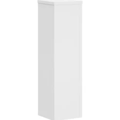 Växtställ för inomhusbruk - 2 stycken i konstruerat trä | Färg: Vit | Storlek: 17x17x60 cm