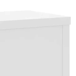 Växtställ för inomhusbruk - 2 stycken i konstruerat trä | Färg: Vit | Storlek: 17x17x60 cm