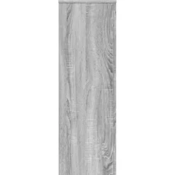 Växtställ grå sonoma 33x33x100 cm konstruerat trä