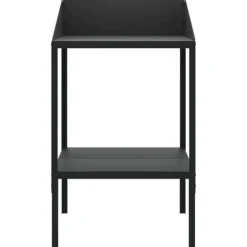 Växtställ i galvaniserat stål - För inomhus och utomhus | Färg: Antracit | Storlek: 56,5x54,5x100 cm