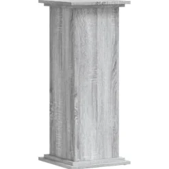 Växtställ i grå sonoma - Hållbart konstruerat trä | Storlek: 33x33x80 cm