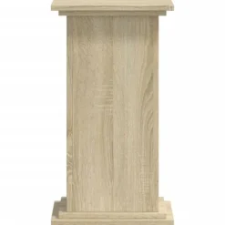 Växtställ i konstruerat trä - Tidlös design | Färg: Sonoma-ek | Storlek: 33x33x60 cm