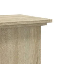 Växtställ i konstruerat trä - Tidlös design | Färg: Sonoma-ek | Storlek: 33x33x60 cm