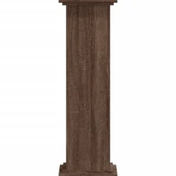 Växtställ i konstruerat trä - Tidlös design | Färg: Brun ek | Storlek: 33x33x100 cm