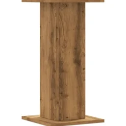 Växtställ i konstruerat trä - Stabilt och hållbart | Storlek: 30x30x60 cm | Antal: 2 st