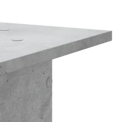 Växtställ i konstruerat trä 2-pack - Stabilt och hållbart | Färg: Betonggrå | Storlek: 30x30x40 cm