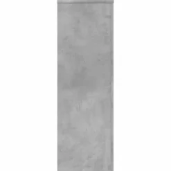 Växtställ i konstruerat trä - Hållbart och modernt | Färg: Betonggrå | Storlek: 33x33x100 cm