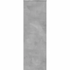 Växtställ i konstruerat trä - Hållbart och modernt | Färg: Betonggrå | Storlek: 33x33x100 cm