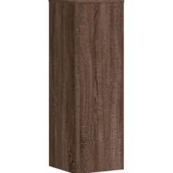 Växtställ i konstruerat trä - Stabilt och tidlöst | Färg: Brun | Storlek: 33x33x100 cm