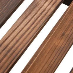 Växtställ i massivt granträ - Hållbart och elegant design | Storlek: 60x25x130 cm | Färg: Naturlig träfärg