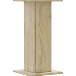 Växtställ i sonoma-ek - 2 stycken | Storlek: 30x30x60 cm | Material: Konstruerat trä