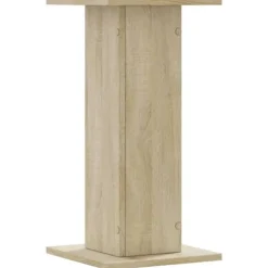 Växtställ i sonoma-ek - 2 stycken | Storlek: 30x30x60 cm | Material: Konstruerat trä