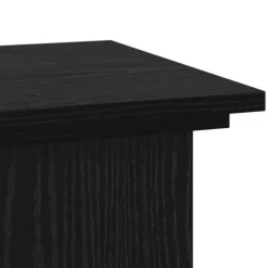 Växtställ i svart ek - Stilhöjare för växter | Färg: Svart | Storlek: 33x33x60 cm