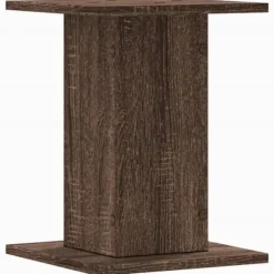 Växtställ 2-pack - Hållbart konstruerat trä | Färg: Brun | Storlek: 30x30x40 cm