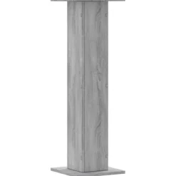 Växtställ 2-pack i grå sonoma - Hållbart konstruerat trä | Storlek: 30x30x95 cm