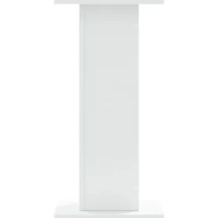 Växtställ 2-pack i konstruerat trä | Stabil och hållbar | Färg: Vit | Storlek: 30x30x60 cm