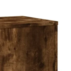 Växtställ 2-pack rökfärgad ek | Storlek: 33x33x100 cm | Konstruerat trä