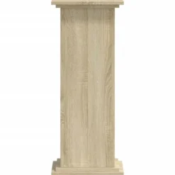 Växtställ sonoma-ek 33x33x80 cm konstruerat trä