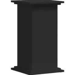 Växtställ svart 33x33x60 cm konstruerat trä