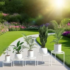 Växtställ, 20x30 cm till 8x17 cm, Stål