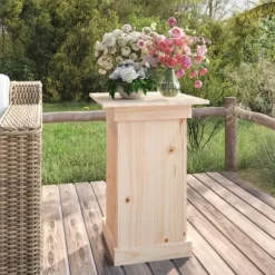 Växtställ 40x40x60 cm massiv furu - Växtställ - Växt Ställ - Home & Living