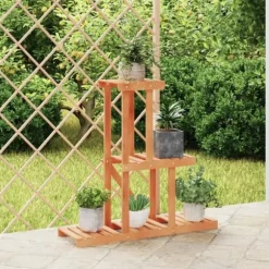 Växtställ 81x25x75,5 cm massivt granträ - Blomställ - Växtställ - Home & Living