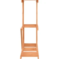 Växtställ 81x25x75,5 cm massivt granträ - Blomställ - Växtställ - Home & Living