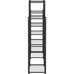 Växtställ 83x25x100 cm svart järn - Blomställ - Växtställ - Home & Living