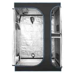 Växttält, hållbart 600D-material, utmärkt ljusreflektion,90X60X135CM 2i1