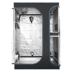 Växttält, hållbart 600D-material, utmärkt ljusreflektion,90X60X135CM 2i1