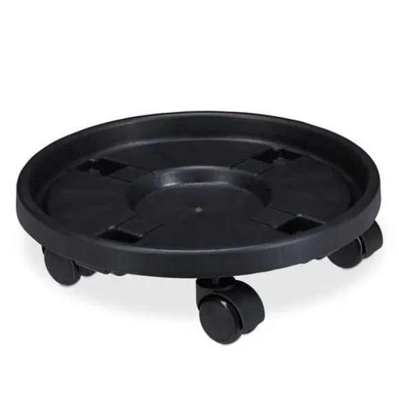 Växtunderlägg set, 10x35,5 cm, Svart