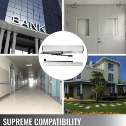 50W 120° automatisk dörröppnarsats med trådlös fjärrkontroll, bred applikation