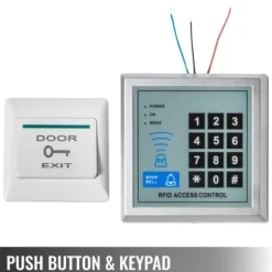 50W 120° öppningsvinkel automatisk dörröppnare kit med trådlös fjärrkontroll, smart dörröppnare, lätt att montera