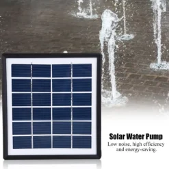 1,5W miniatyr borstlös akvariefontän damm sol dränkbar vattenpump