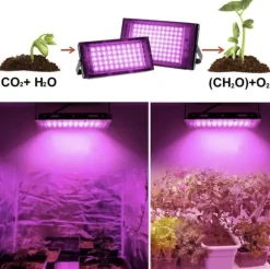 100W Växtlampa GrowPRO - Full Spektrum för optimal odling
