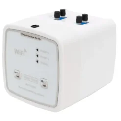 WIFI Intelligent Trädgårdsbevattningstimer Droppbevattningskit Bevattningssystem 100‑240VDubbelpump EU-kontakt