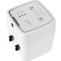 WIFI Intelligent Trädgårdsbevattningstimer Droppbevattningskit Bevattningssystem 100‑240VDubbelpump EU-kontakt