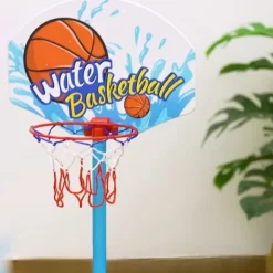 WOOPIE Vattenbasket Set 2in1 Fotbollsmål + Bollar + Pump