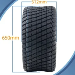 26x12.00-12 Däck för gräsklippare 4-lagers Turf Grass P332 Journey Road Legal (uppsättning om 4)