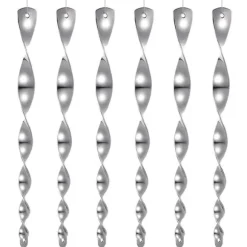 6x Fågelskrämmor - Reflekterande Spiraler
