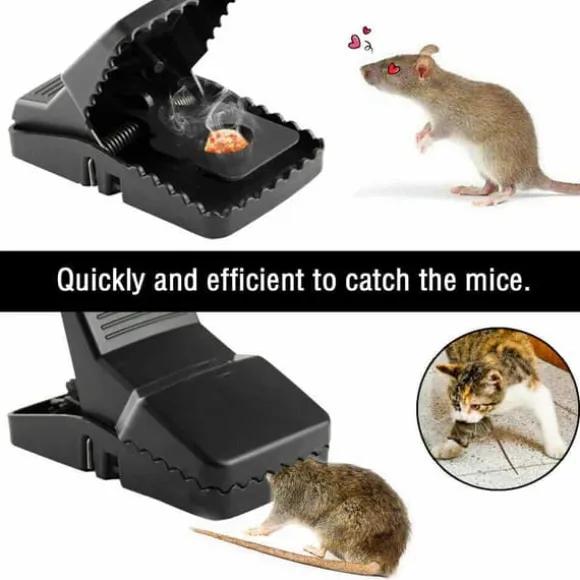 6X Heavy Duty aggressive Rat Traps self Setting The Rat Splatter Rats Catcher