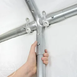 3x6 m partytält TOOLPORT marquee PE 350 N vit