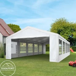 3x5 m partytält TOOLPORT marquee PE 350 N vit