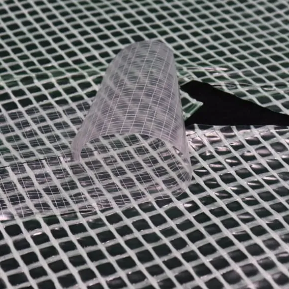 3x Reparationstejp I Växthusfoder Gallerfoder UV-tålig 8 cm x 15 m